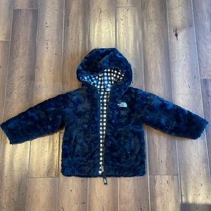The North Face- reversible toddler winter coat